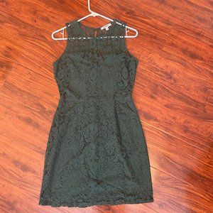 BB Dakota Green Lace Cocktail Dress